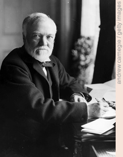 andrew carnegie / getty images