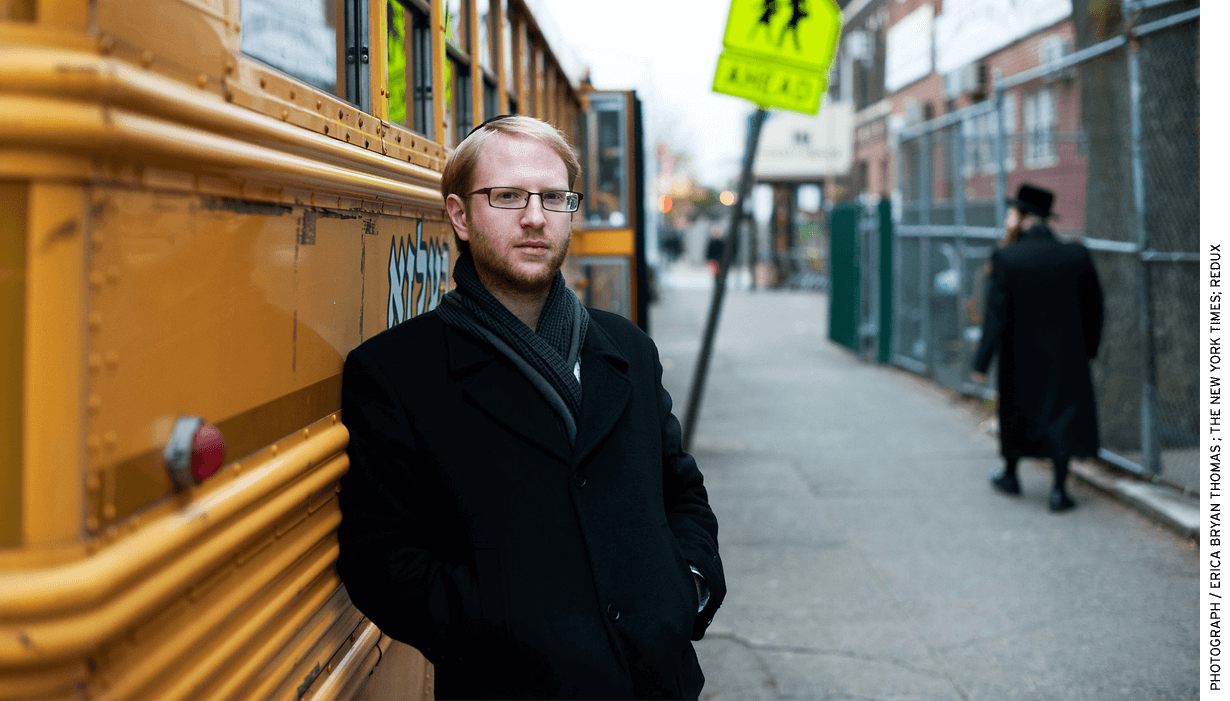Naftuli Moster, who was dissatisfied with the education he received in Hasidic schools in Brooklyn, founded the advocacy group Young Advocates for Fair Education, which pressed the issue.