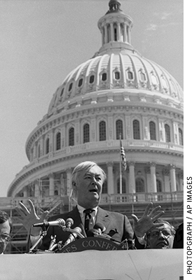 Elected to the U.S. Senate in 1976, Moynihan secured a seat on the Senate Finance Committee during his first term and served as its chairman from 1993 to 1995.