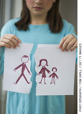 effects of broken family on childrens education