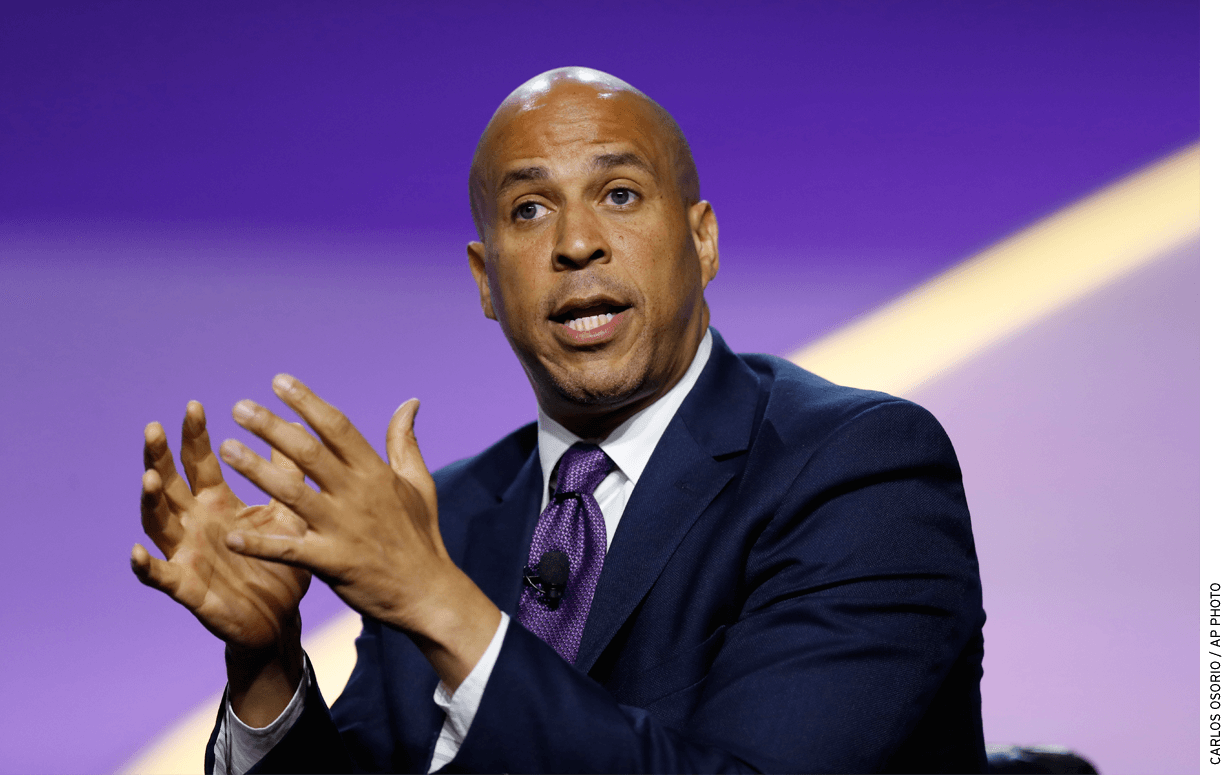 Democratic presidential candidate Cory Booker, who welcomed charter schools as mayor of Newark, N.J., has been increasingly critical.