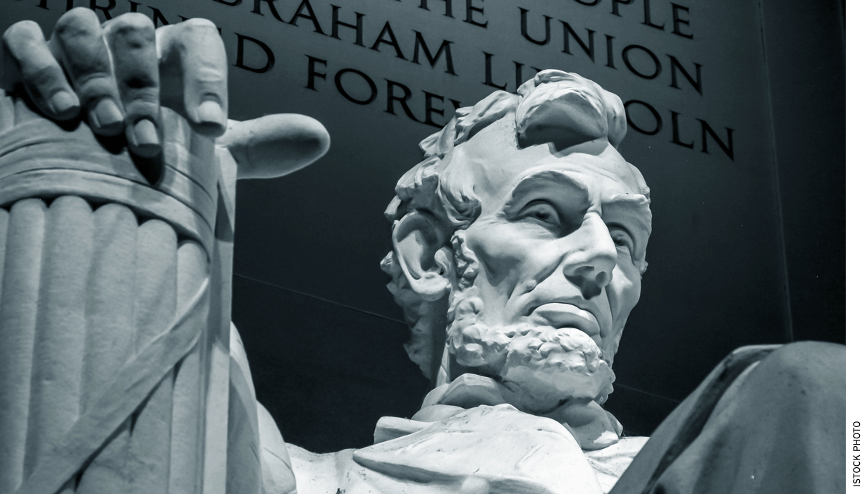 Lincoln used a patriotic version of the nation’s revolutionary past and founding generation to try to hold the Union together and provide meaning in the Gettysburg Address.