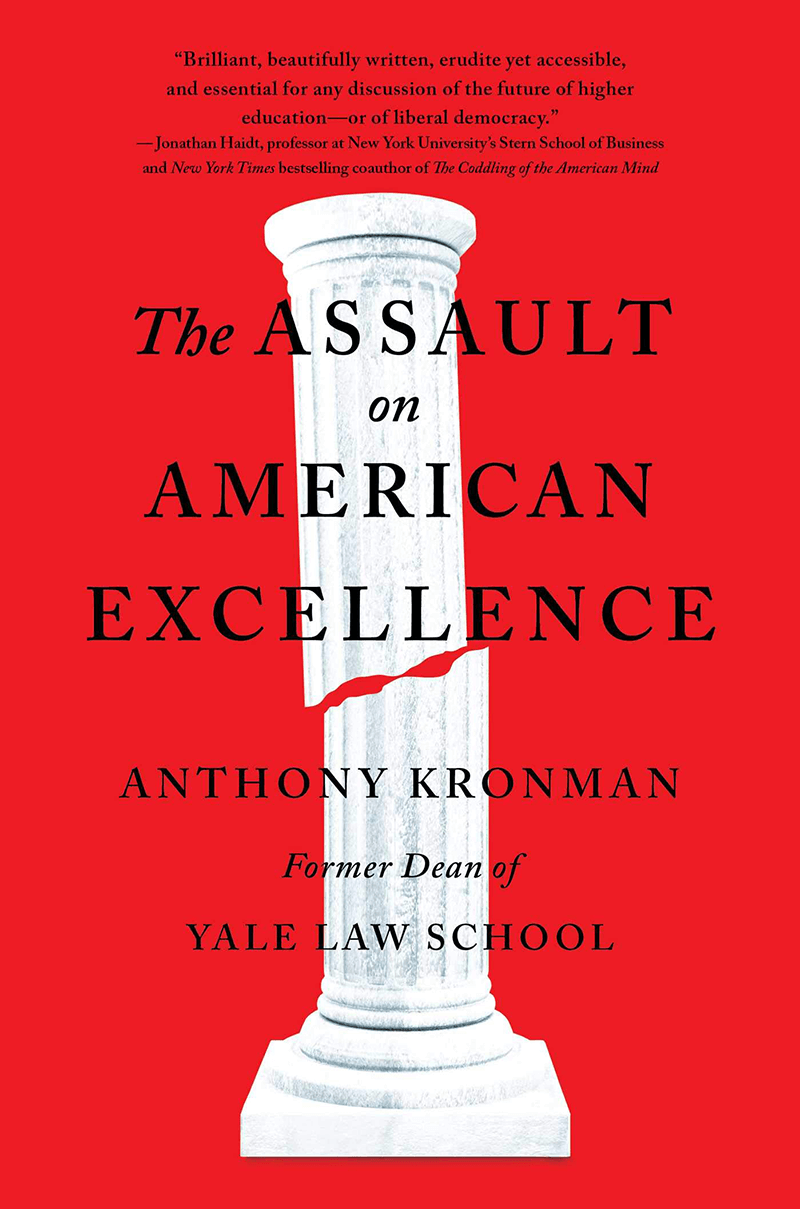 Cover of "The Assault on American Excellence"