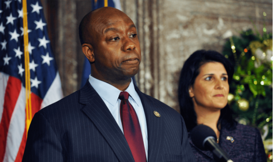 Senator Tim Scott refers to school choice as a civil rights issue.