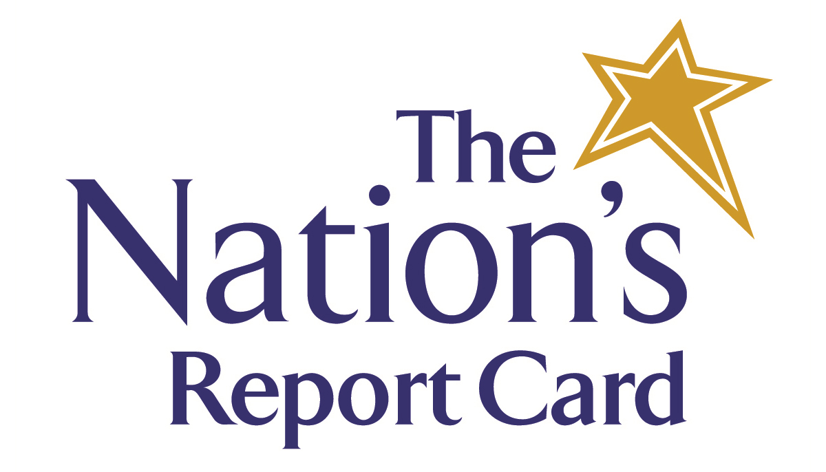 Illustration that reads "The Nation's Report Card"
