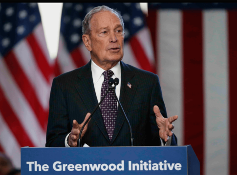 Democratic presidential candidate Michael Bloomberg speaks at the Greenwood Cultural Center in Tulsa, Okla., in January.