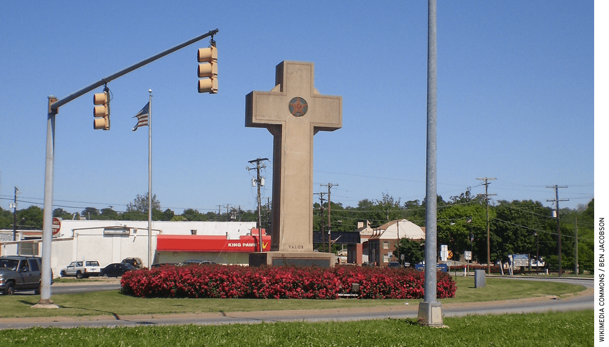 The Bladensburg World War I Memorial in Bladensburg, Maryland.