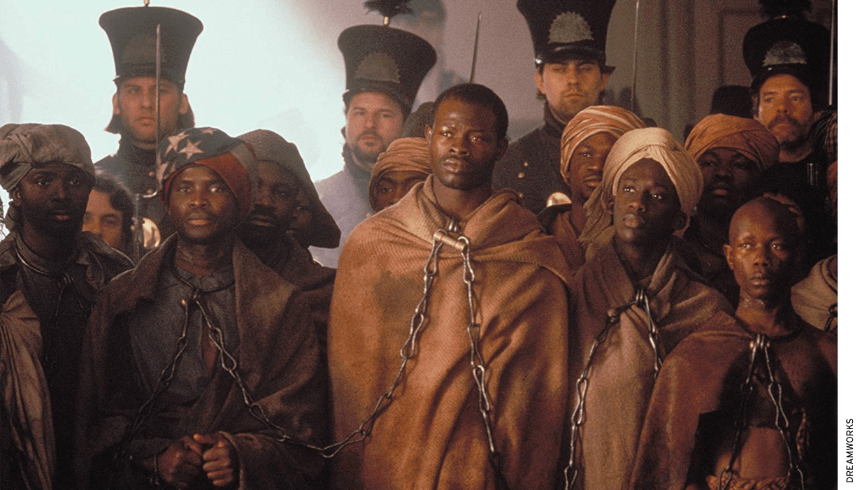 The Amistad law was named for the slave ship that was the subject of a 1997 Steven Spielberg film.