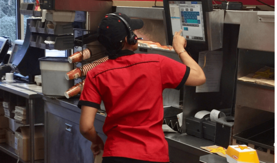 A worker with a certification in food services typically earns a median wage of only $20,180.