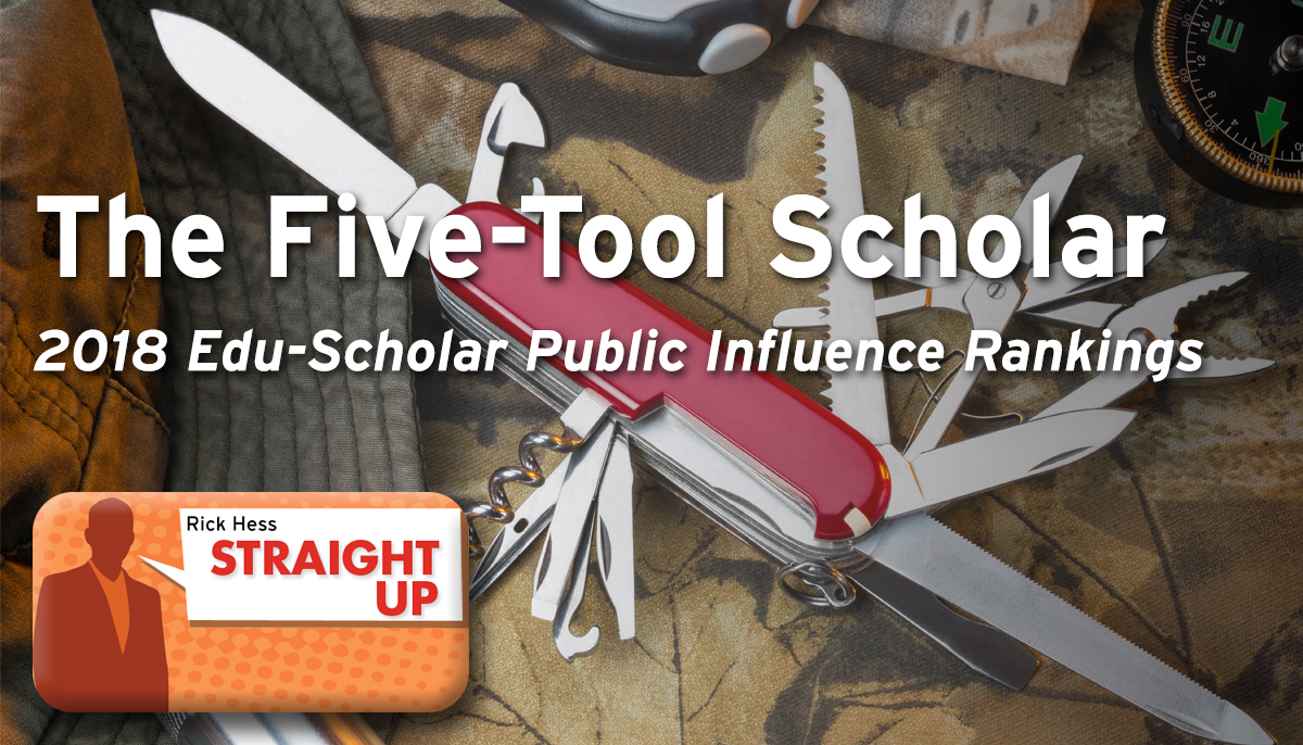The 2018 RHSU Edu-Scholar Public Influence Rankings – Full results