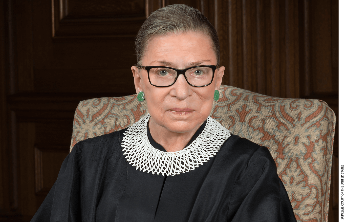 Supreme Court justice Ruth Bader Ginsburg