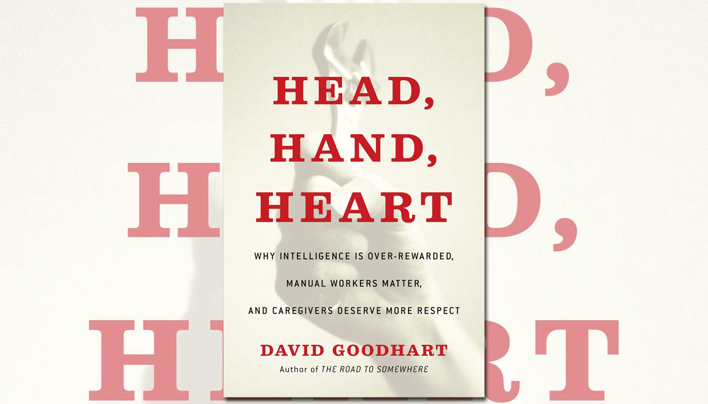 Book cover of "Head, Hand, Heart" by David Goodhart