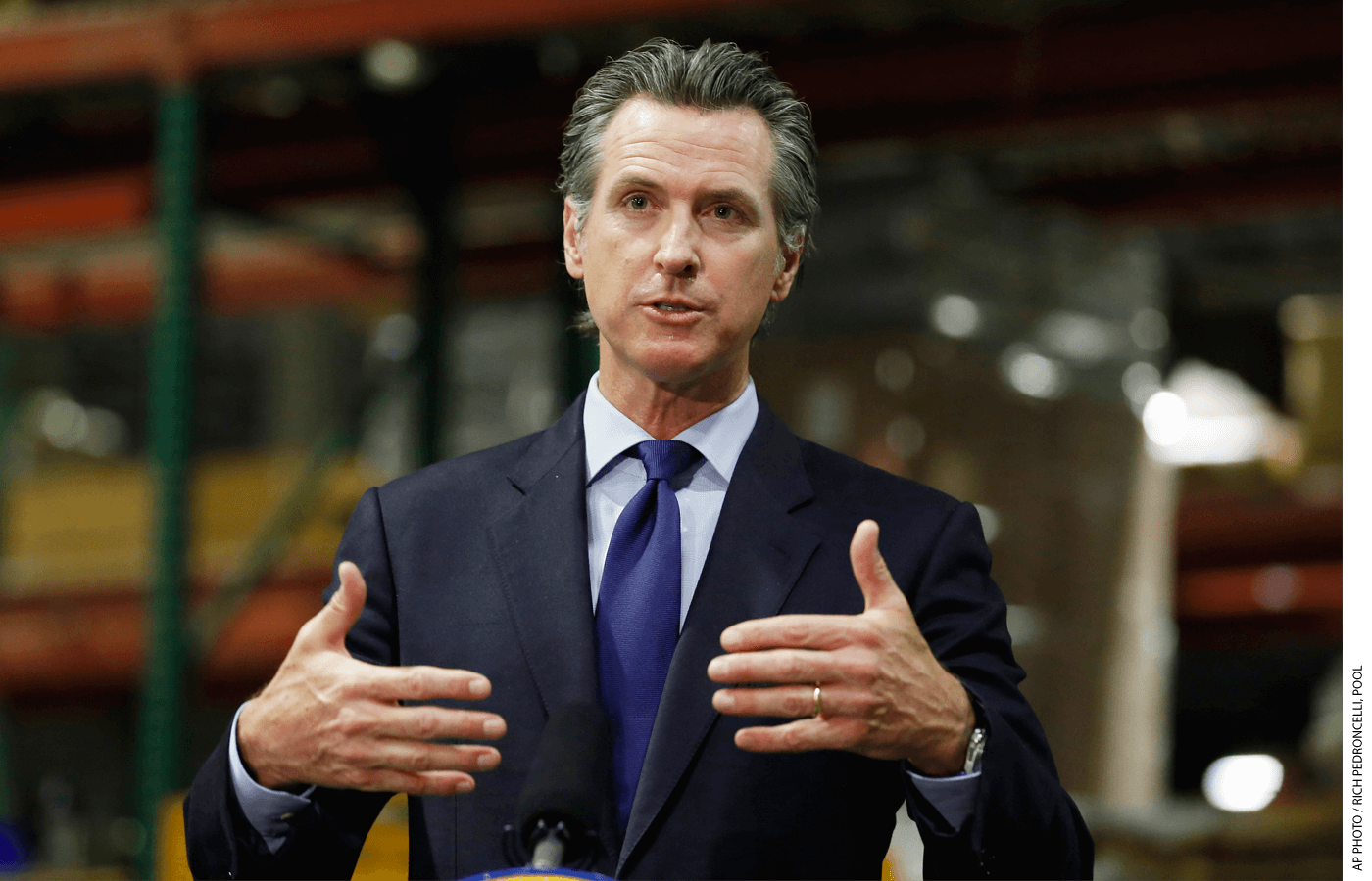 California Governor Gavin Newsom