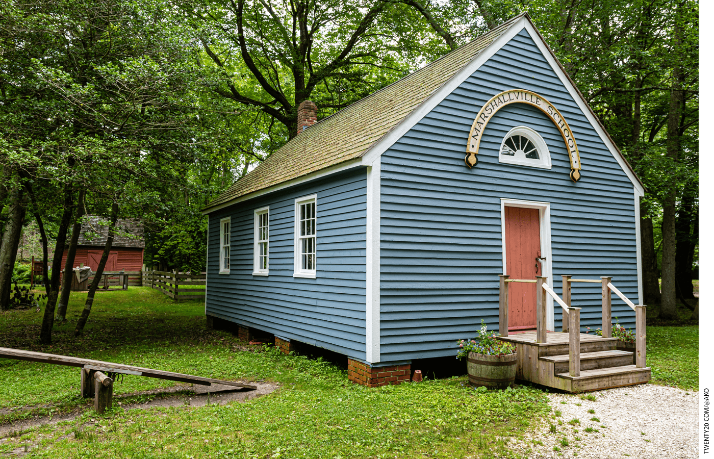 A rural school house