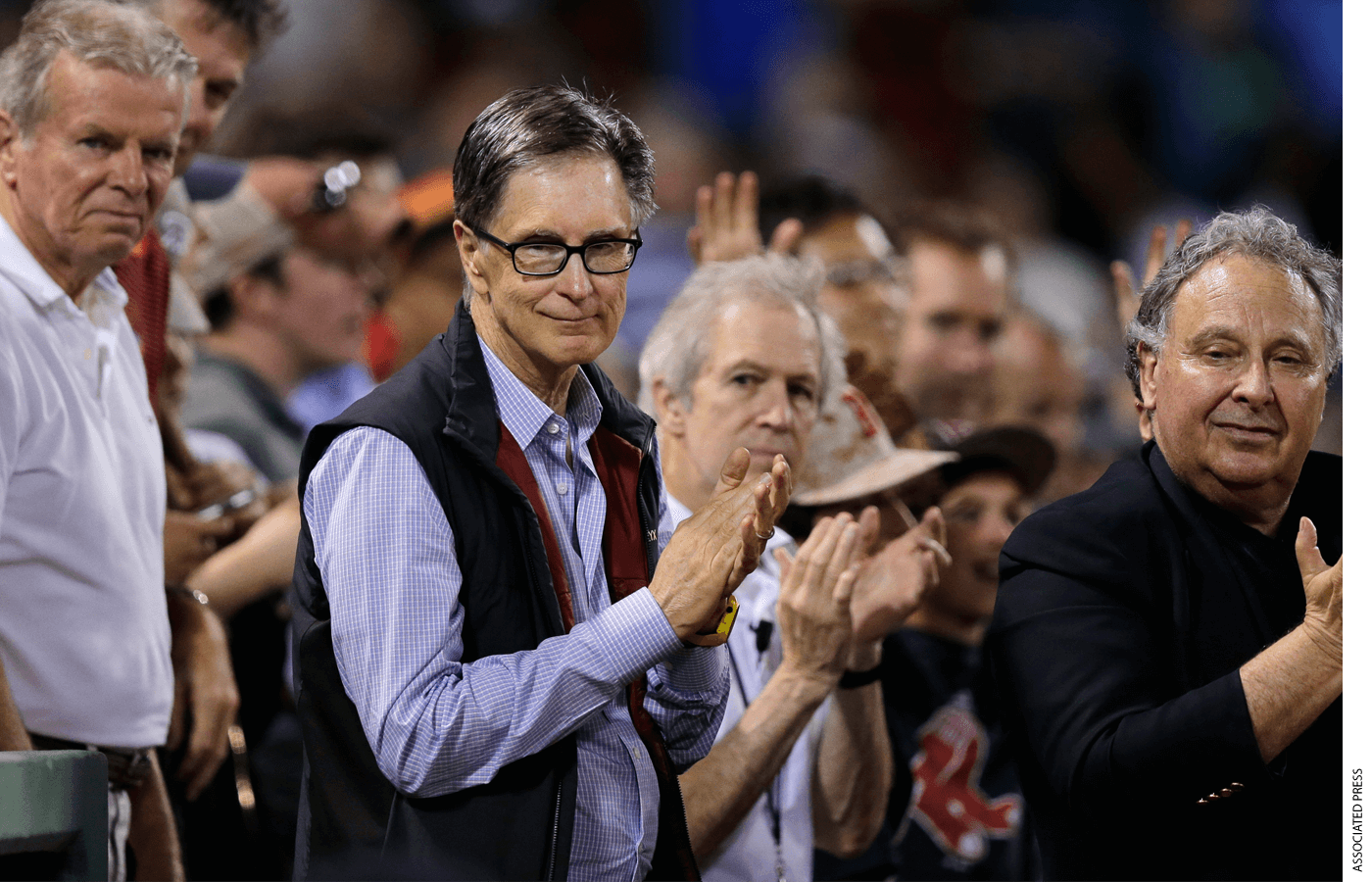 Boston Red Sox owner John Henry during the eighth inning of a baseball game at Fenway Park, Wednesday, June 15, 2016