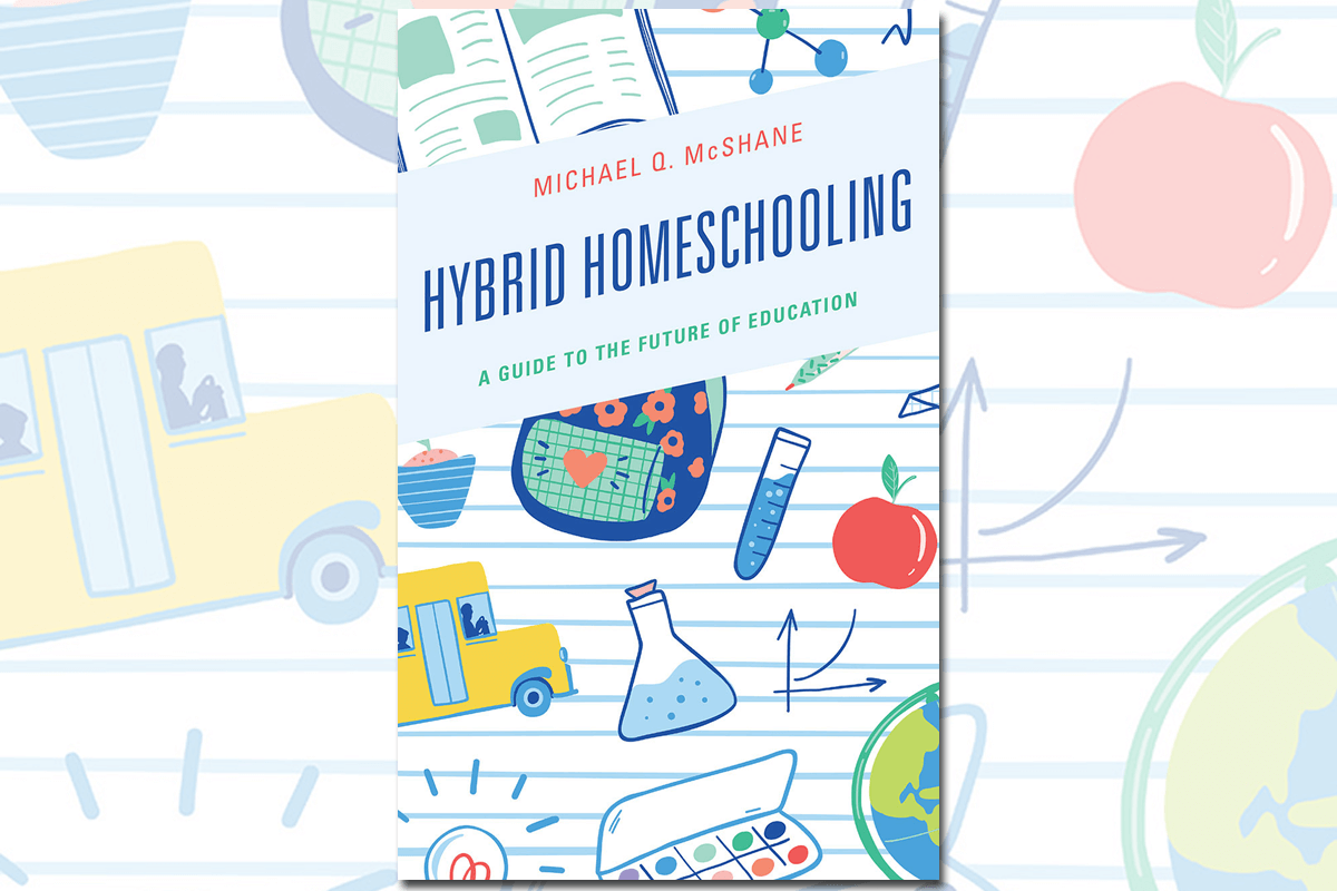 Book cover of "Hybrid Homeschooling"