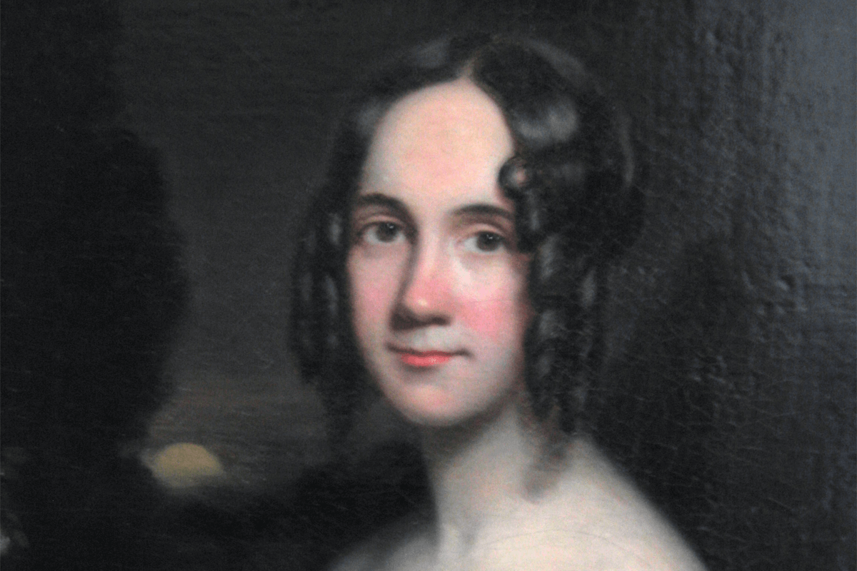 Painting of Sarah Josepha Hale