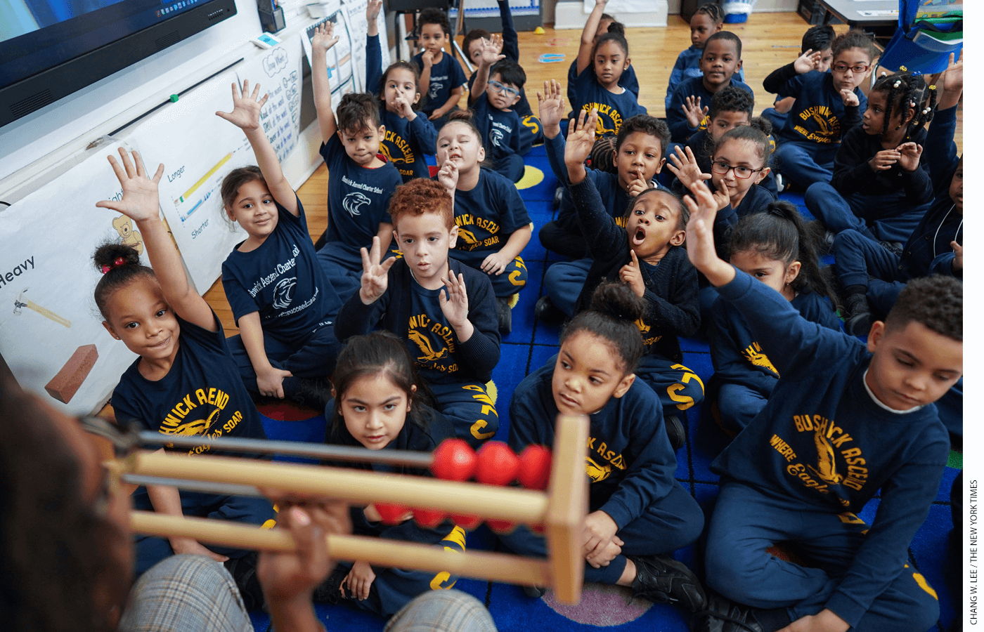 Students at New York City’s Bushwick Ascend Charter School