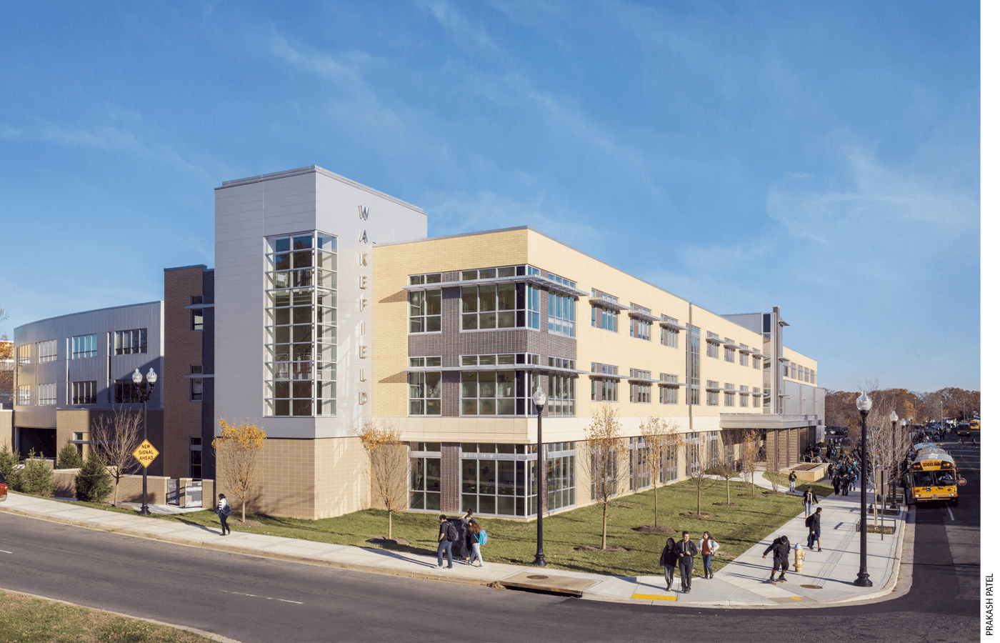 Wakefield High School in Arlington, Virginia