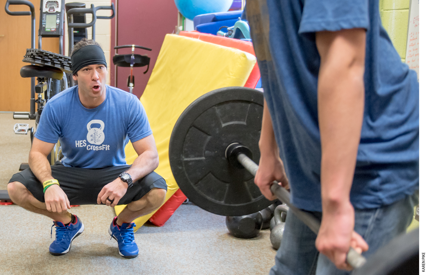 Peter Driscoll, a physical-education teacher at Hartford High School in Vermont, has personalized his classes. Students set their own goals and compete against themselves.