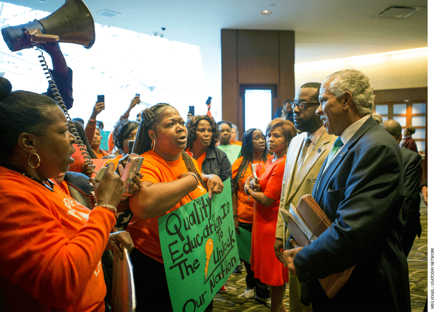 In October 2016, parents and grandparents from The Memphis Lift visited the national NAACP board meeting in Cincinnati, Ohio. The organization advocates for improved educational opportunities and outcomes for low-income and underrepresented students.