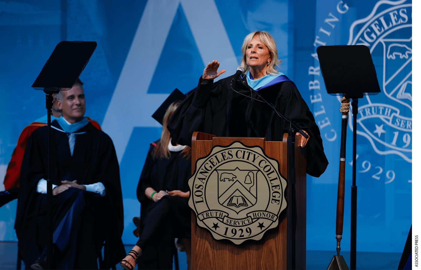 First Lady Jill Biden speaks