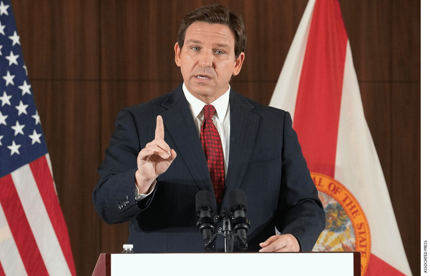 Photo of Florida Governor Ron DeSantis