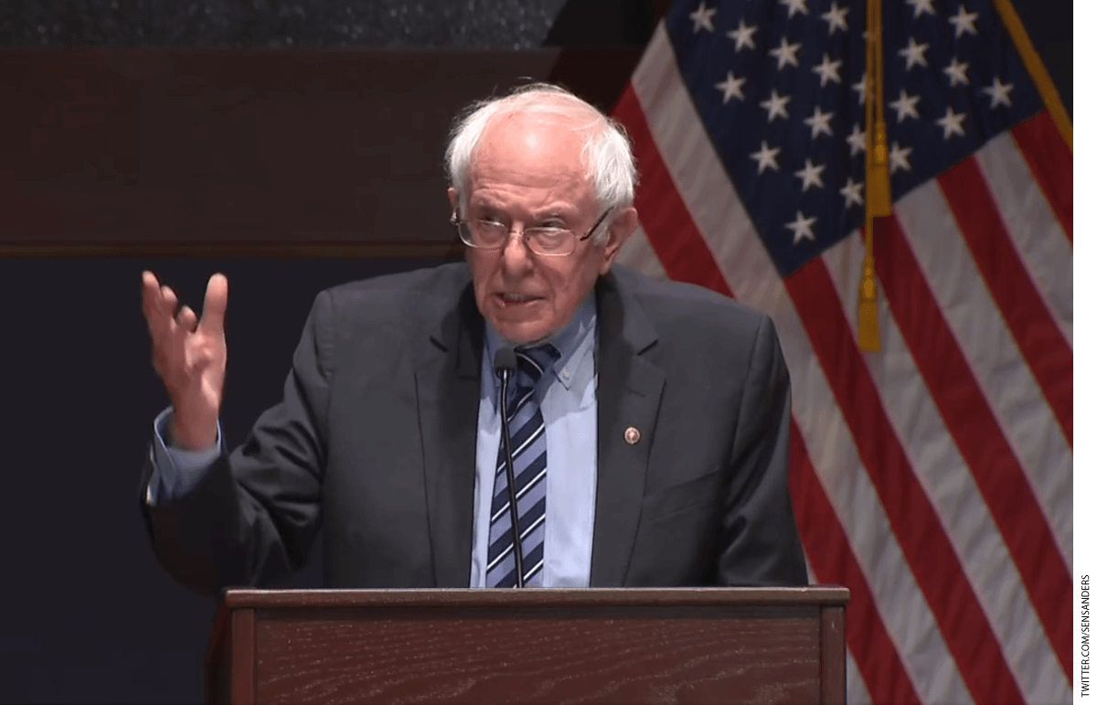 Senator Sanders backs a $60,000 minimum starting annual salary for schoolteachers.