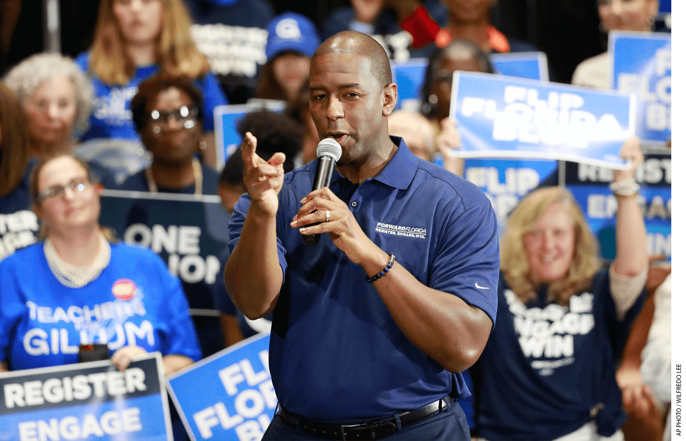 Andrew Gillum’s narrow loss to DeSantis in the 2018 governor’s race was partly due to the Democrat’s opposition to school choice.
