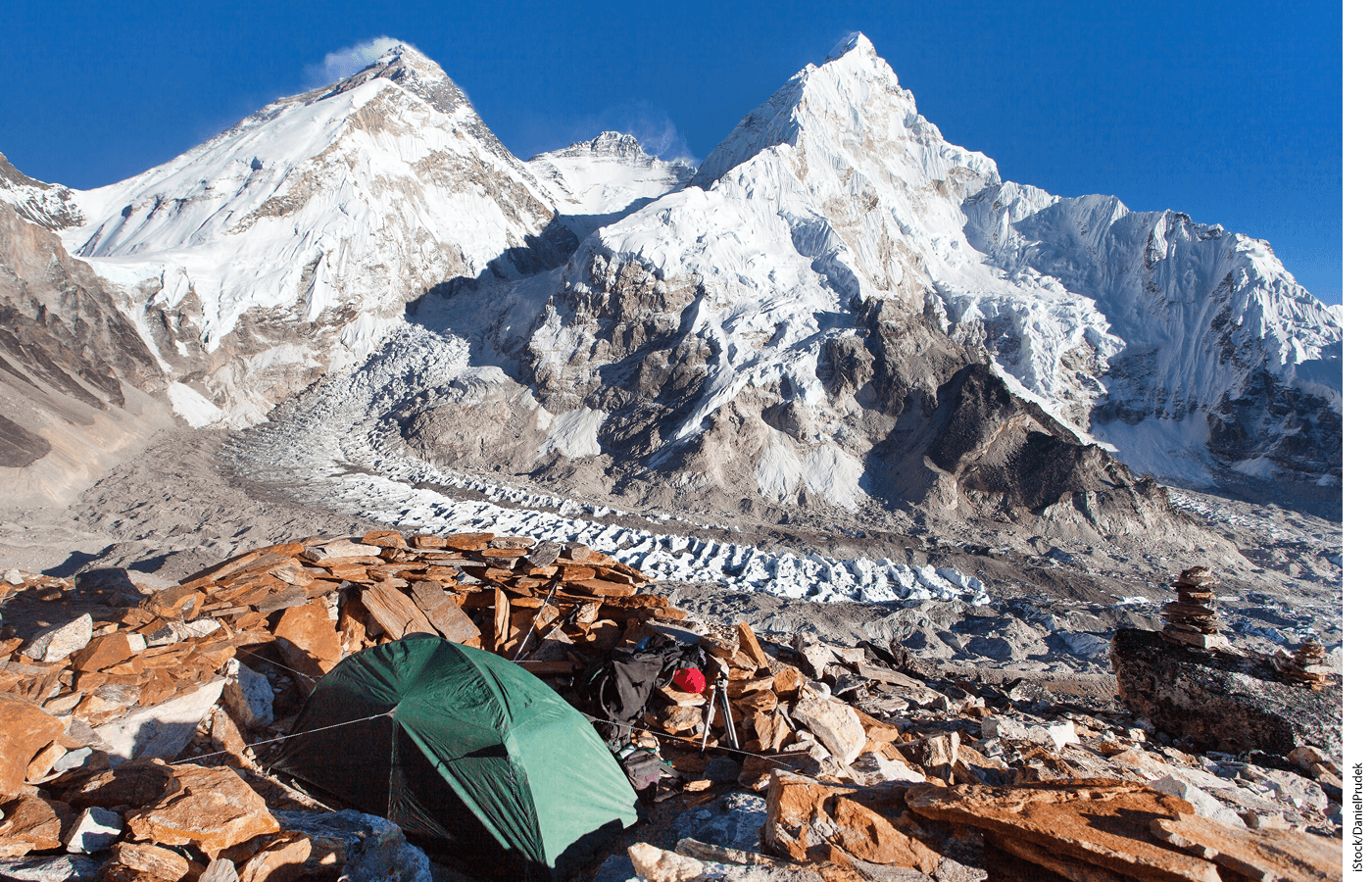 Photo of basecamp at Mount Everest