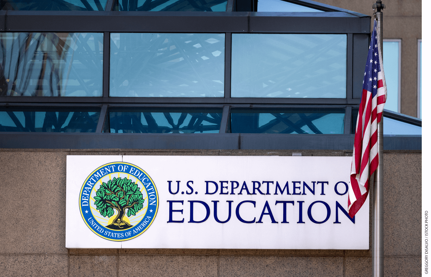 Exterior of the U.S. Department of Education in Washington, D.C.