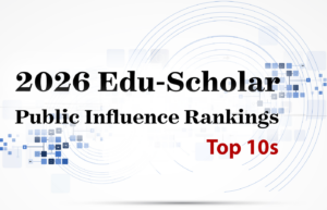 Who Tops Their Field in the 2026 RHSU Edu-Scholar Rankings?