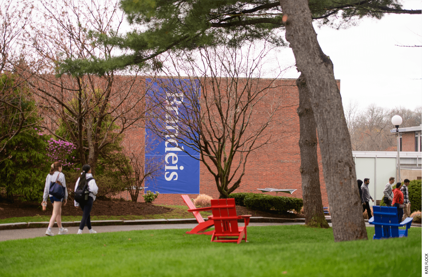 Exterior photo of Brandeis University
