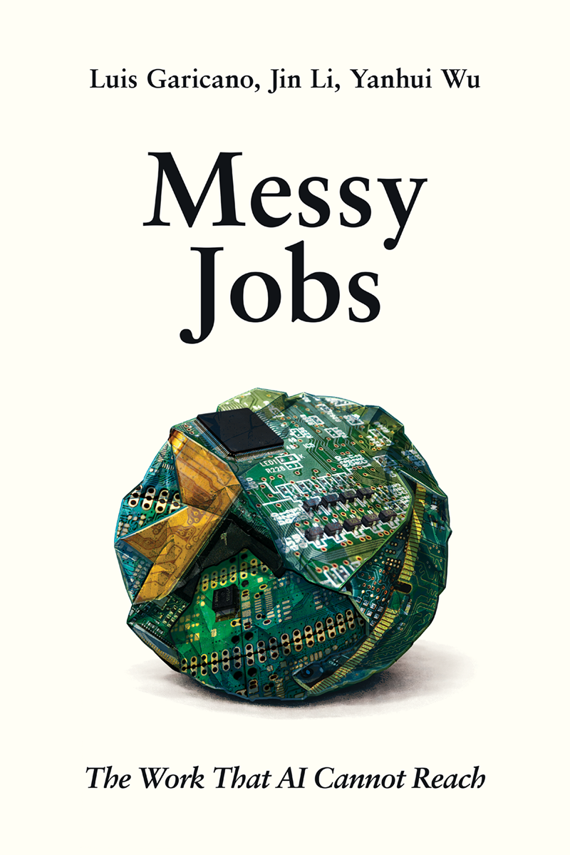Book cover of "Messy Jobs"